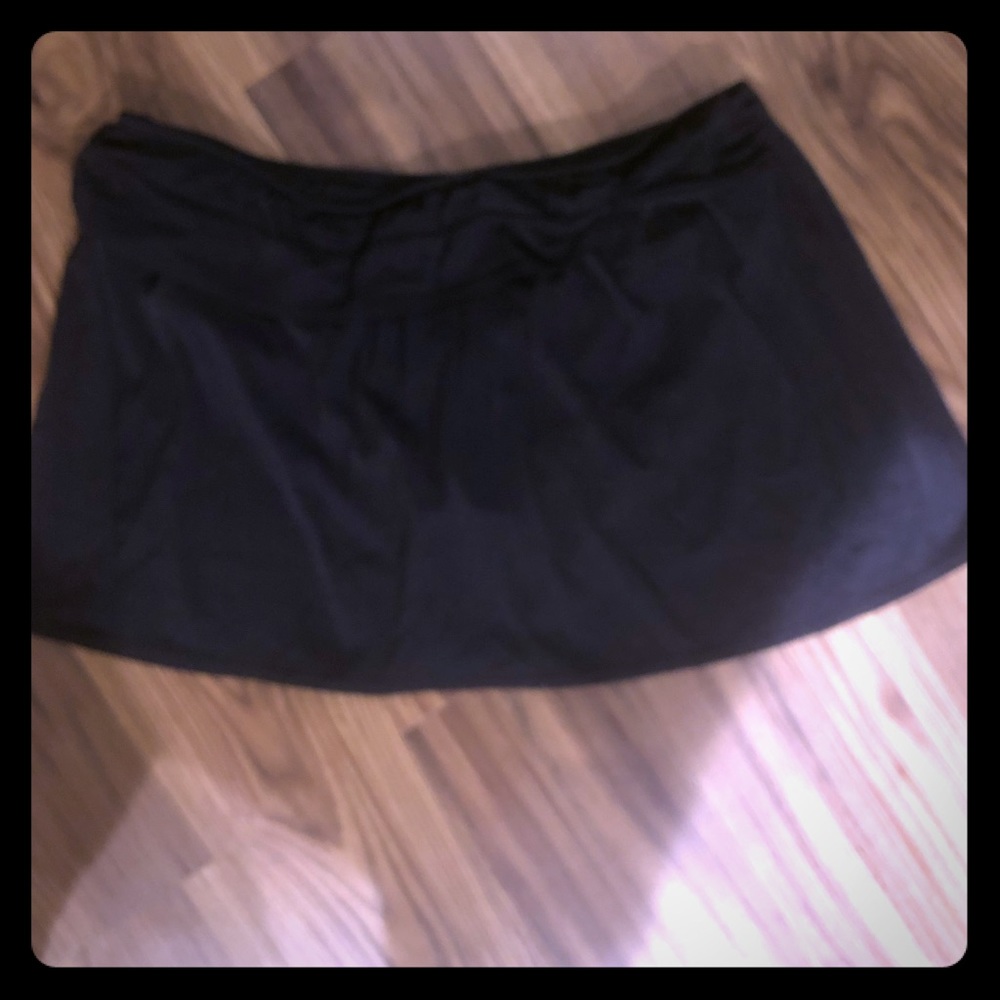 Black Swim Skirt